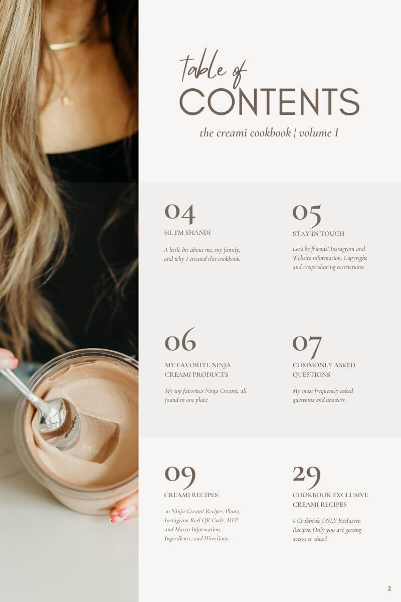 The Creami Cookbook: Volume 1 (Digital)