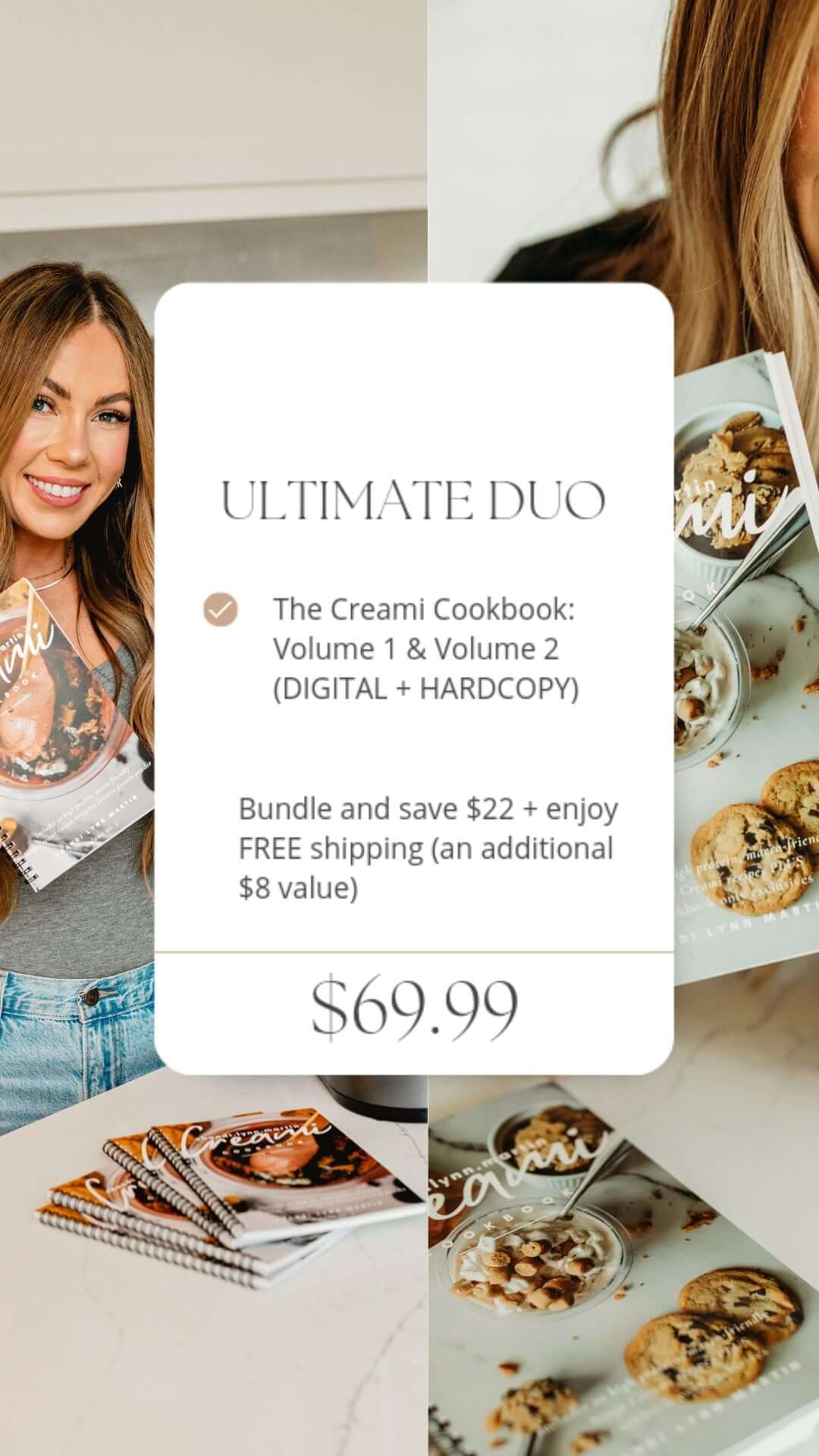 The Creami Cookbook: Vol 1 & 2 Bundle(Digital & Hardcopy)