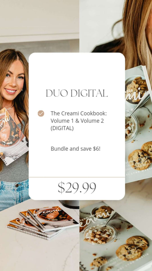 The Creami Cookbook: Vol 1 & 2 Bundle(Digital)